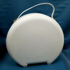 Vtg General Electric Cap Style Deluxe Hair Dryer B1hd21 W White Hard Case Usa 
