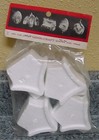 Vintage Merri Mac Christmas Ornament Foam Shapes House Add Sequins Beads Craft