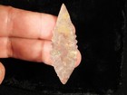 Ancient Serrated Pointed Base Form Arrowhead Or Flint Artifact Niger 4 19