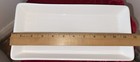 Pfaltzgraff Aa73-di-55 White Oblong Dish 11 75 X 5 75x 1 5  Asparagus Rare
