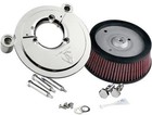 Arlen Ness Big Sucker Stage I Air Filter Kit Plain - Red Filter 18-510