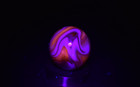            Jabo Classic Uv      Reactive Busy Swirl Marble Boulder Size  968 31 32 Mint