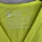 Figs Technical Collection Xxs Neon Yellow Scrub Top Catarina Style
