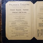 2267----1896 Palmer s Theatre Benefit Programs Nyc