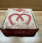 Vintage Diamond Duluth Double  Ringer Horseshoes One Set Nos Original Box Read