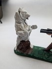 Cast Iron Mechanical Coin Bank Indian Shooting Bear
