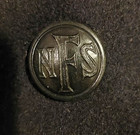 Vintage Wwii British National Fire Service Heavy Wool Pea Coat  Rare 