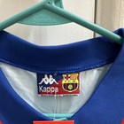 Kappa Fc Barcelona Soccer Football Jersey Shirt Blue Red Size L
