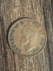 1943 Canada One Cent Penny     King George Vi     Circulated Canadian Coin