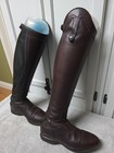 Deniro Tall Leather Equestrian Riding Boots Brown 39 Tall Reg Donadeo Smartpak