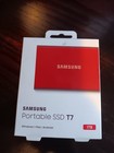 Samsung T7 Portable Ssd 1tb Red Usb 3 2 External Solid State Drive