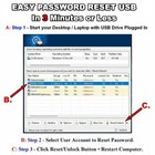 2026 Windows Password Reset Usb For Win 11  10  8 1  8  7