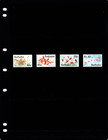  6 25 Scott Value - 1992 Barbados Flowers Orchids Caribbean Cv Mnh Nh Umm