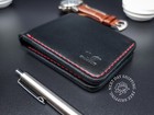 Bifold Leather Wallet For Men  Handcrafted Leather Wallet Premium Quality W rfid