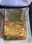 Rare Zippo Skull 5-side Armor In Velvet Box New
