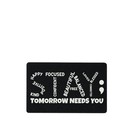 Stay Focused   Positive Engrave Wallet Insert Card Gift For Hard Time   Recovery