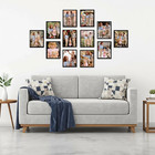 Black 8x10 Picture Frame Bulk Multi 8 X 10 Photo Frames Set For Wall Hanging