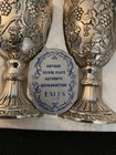 Eales 1779 Silverplate Cordial Decorative Glasses Cups Set Of 4 Antique