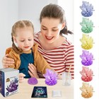 Crystal Growing Kit Childrens Kids Make Your Own Geode Science Experiment Set