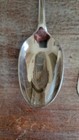American Coin Silver Serving Spoons Queen Anne Shell