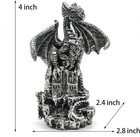 Dragon Statue Collectible Figurines Decor-fantasy Gothic Beast - Dragons Lover b