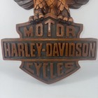 Harley Davidson Motor Cycles Large Resin Sign 3-d 19    W X 26    L Motorcycle Shop