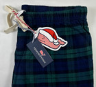 Vineyard Vines Size L Men s Pajama Lounge Pant Flannel Navy Green Plaid New