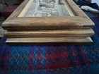 3 B   W Original 8 X 10 Photos Oak Framed San Quentin Prison In California 1916
