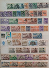 Egypt Stamps Lot Vf 4 Pages Overprints Bars Revenues Airmails Piramides Farouk