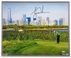 Tiger Woods Autographed Framed 16x20 Photo Nyc Fanatics 33 100 Uda Bam27636