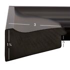 Craig Frames Resilience Wide  3 Inch Wide Satin Black Picture Frame