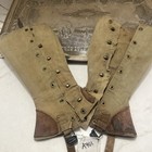 Wwi Us Army Rosenwasser Bros leggings Stamped 1917 Sz 2c A701  estate Militaria 