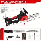 12  Cordless Chainsaw 21v Brushless Electric Handheld Chain Saw  battery charger