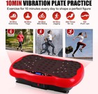 Vibration Platform Plate Whole Body Exercise Fitness Massager Machine Slim 350lb