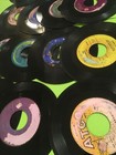 15 Pcs Vintage Vinyl 45 Rpm Records  Not Working - For Art  Crafts  Or Display 