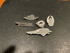 Lot Of 5 Harley Davidson Hat Pins Assorted  Biker Motorcycles  Vintage S s Eagle