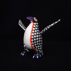 Beautiful Oaxacan Wood Carving Penguin Alebrije  Mexican Folk Art 