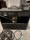 Marshall Electric Guitar Amplifier And Hendrix Foot Pedal