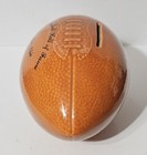 Vintage Pro Football Hall Of Fame Ceramic Coin Bank