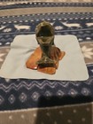 Colombian Hand Carved Soapstone Green Fish Figurine
