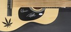 Cheech   Chong Hand Signed Autographed Acoustic Guitar Jsa Ah85775