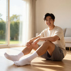 3-6-12 Pairs 95  Cotton Ankle Socks Heather Size 5-9 9-11 Athletic Casual Unisex