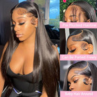 Straight Lace Front Wigs - 13x4 Hd Lace Front  Pre-plucked 180 Density  Glueless