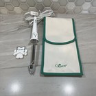 Clover Needlecraft Mini Iron Mci-900 For Crafts And Quilting Iron With Pouch