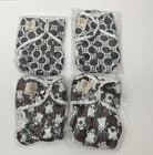 Kawaii Baby  Cloth Diaper Covers With Snaps One Size  Set Of 4 Unisex New
