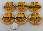 Lot Of 6 Tiffin Seneca Ohio Sesquicentennial Shaving Badge Pinbacks Buttons
