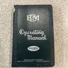 Edm Model F2 Diesel Locomotive Operating Manual No 2301 General Motors