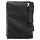 Bible Cover New Heavy Duty Poly-canvas Black Fish Emblem Small 6    X 9    X 1 5   8
