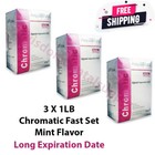 3x1lb Hygedent Chromatic Alginate Dental Impression Material Fast Mint