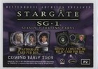 2005 Rittenhouse Stargate Sg-1 Season 7 Promos Teal c  p2 0uf1